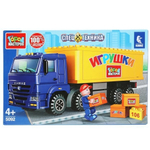 Конструктор пластмассовый камаз фура, 106дет, 5092-KK (Город мастеров)