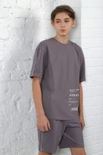 Костюм для мальчика Оливер-1 Виотекс СЕРЫЙ