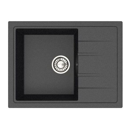 Кухонная мойка GLANZ J150-G32 575x470мм Антрацит
