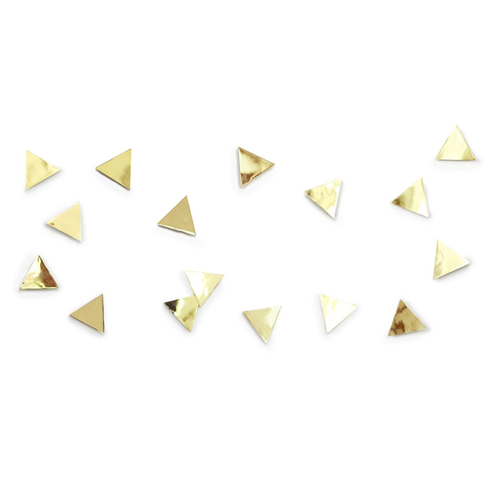 Декор для стен Confetti triangles латунь, Umbra