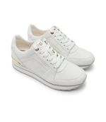 кожаные кроссовки billie trainer Michael Kors - кремовый(43S3BIFS4D)