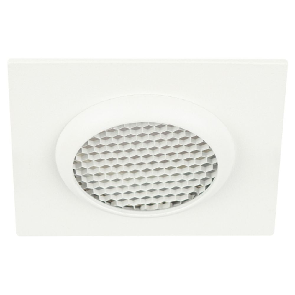 Встраиваемый светильник алюминиевый ЭРА KL110 WH MR16 GU5.3 белый матовый | Алюминиевые встраиваемые светильники