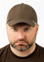 Бейсболка PRIDE (полиэстер, коричневый)