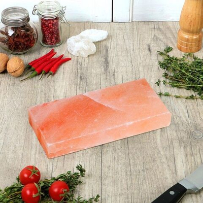 Шлифованный кирпич из гималайской соли - 1200 гр. (Цвет: не задано)
