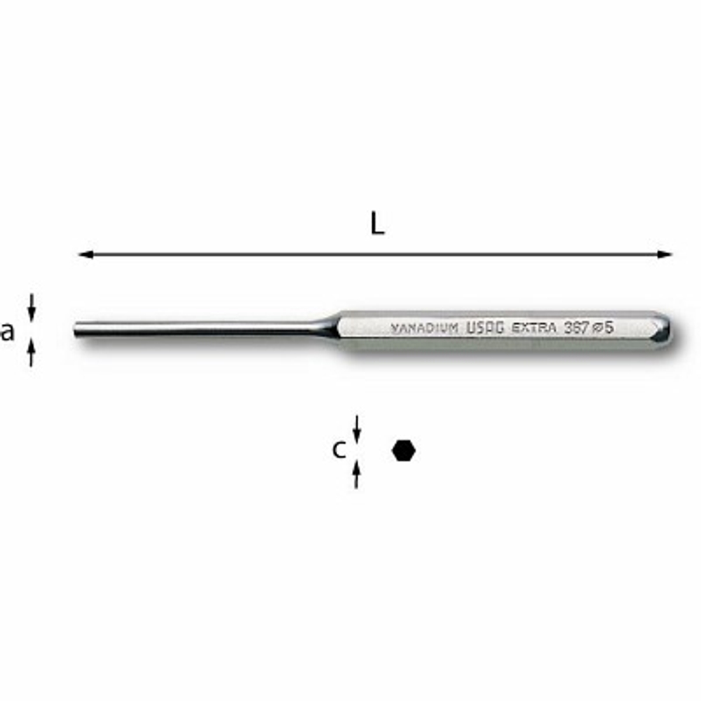 367 Пробойник 2х100, USAG (Италия)
