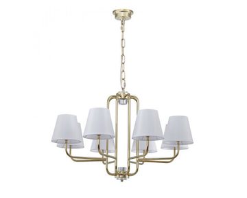 Подвесная люстра 8*E14 4648/С gold золото OLGA Newport