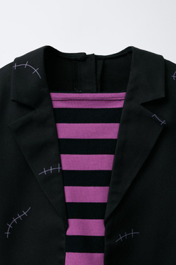 ZARA КОСТЮМ ФРАНКЕНШТЕЙНА, ЧЕРНЫЙ