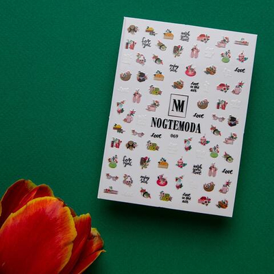 Nogtemoda Наклейки для ногтей Classic 069