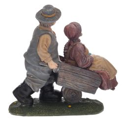 GAEM Фигурка декоративная "Бабушка с дедушкой", L16 W7 H15 см, 2в.