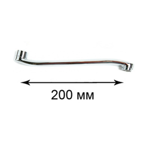 Излив плоского сечения S-обр. 300мм с аэратором