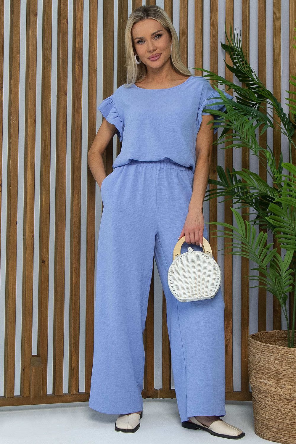 Костюм Городской шик (голубой) К13155-21М LT Collection