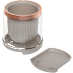 Ерш с креплением на стену «Стиль» 43 см, силиконовая щетка 8622