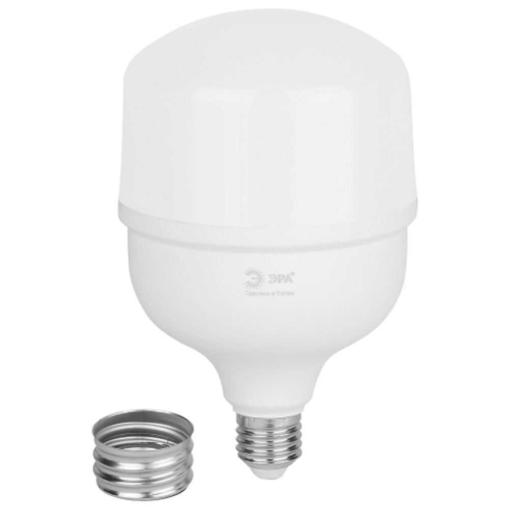 Лампа светодиодная ЭРА GREEN LINE LED POWER T120-80W-865-E27/E40 GL 80Вт колокол холодный свет Е27/Е40 | Лампы cветодиодные POWER