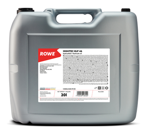 Масло гидравлическое Rowe Hightec HLP 46 20л