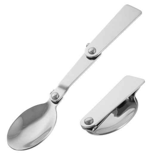 Термос пищевой 800 мл. Kamille KM 2148 из нержавеющей стали с ложкой и ремешком