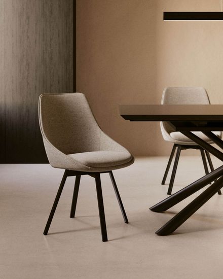 Стул Haston светло-серый La Forma Испания 