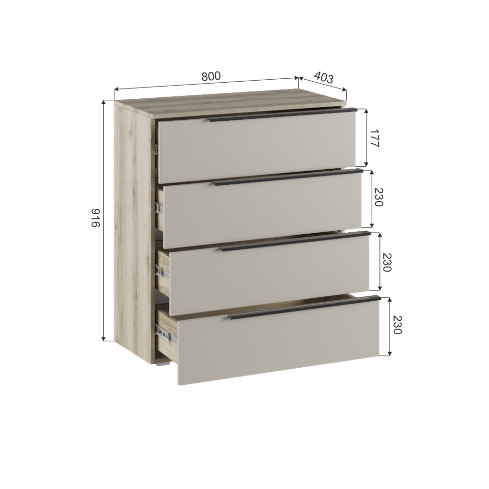 Комод ЗК 800 ПВШ Заря