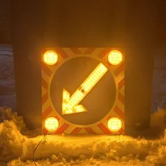 светодиодные дорожные знаки
