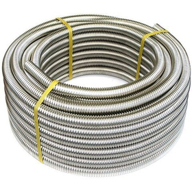 Труба гофрированная из нержавеющей стали отожженная Stahlmann 15А (30 м)