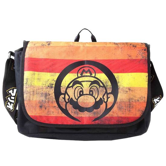 Сумка Difuzed: Nintendo: Super Mario Retro Striped Messengerbag MB710784NTN