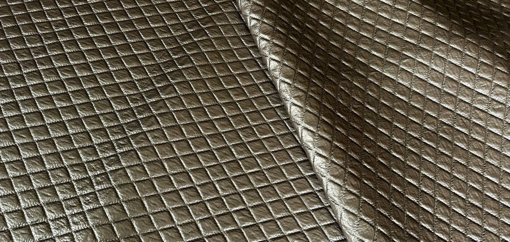 Искусственная кожа Монро 150 платина