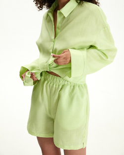 Шорты-боксеры изо льна