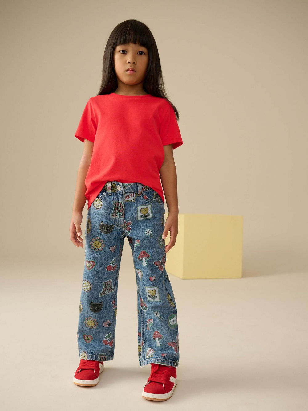 Футболка для девочки Next E44-321, Красный