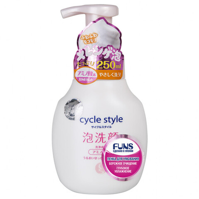 Пенка для умывания увлажняющая 250 мл Cycle Style Funs