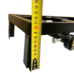 Плита газовая портативная двухкомфорочная чугунная "Умница" модель ПГЧ-22Р-6кВт-2,6/3кПа