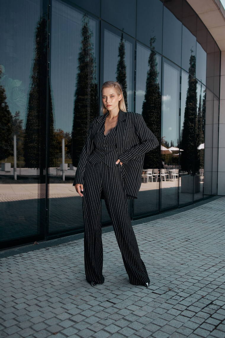 ПИДЖАК OVERSIZE ЧЕРНЫЙ