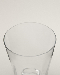 Zara Home бокал из стекла, цвет синий, 12.4 см
