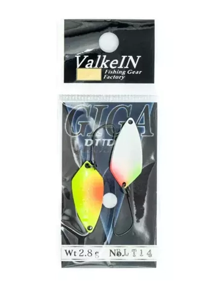 Колеблющаяся блесна ValkeIN Giga Burst, 2.8 гр, RLT14