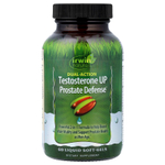 Irwin Naturals, Testosterone UP Prostate Defense™, двойное действие, 60 желатиновых капсул