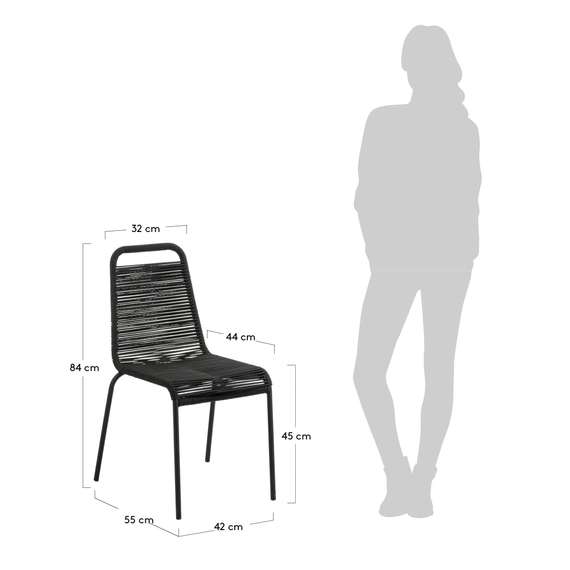 Стул Glenville черный