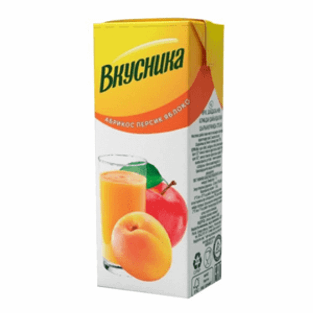Вкусника 1.93/6 ПЕРСИК/ЯБЛОКО/АБРИКОС