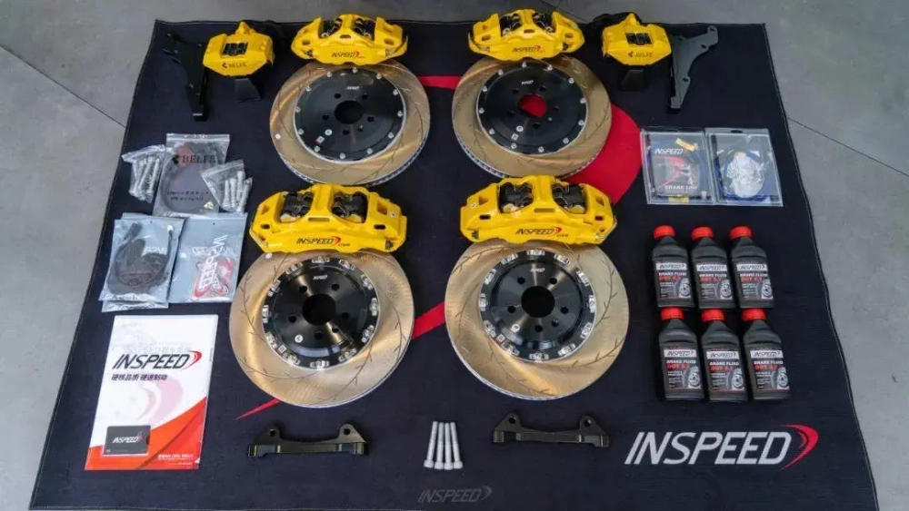 Усиленная тормозная система InSpeed Audi A5 B9 / F5 Рестайлинг 2020+ Ауди Тормоза Суппорт диски Колодки