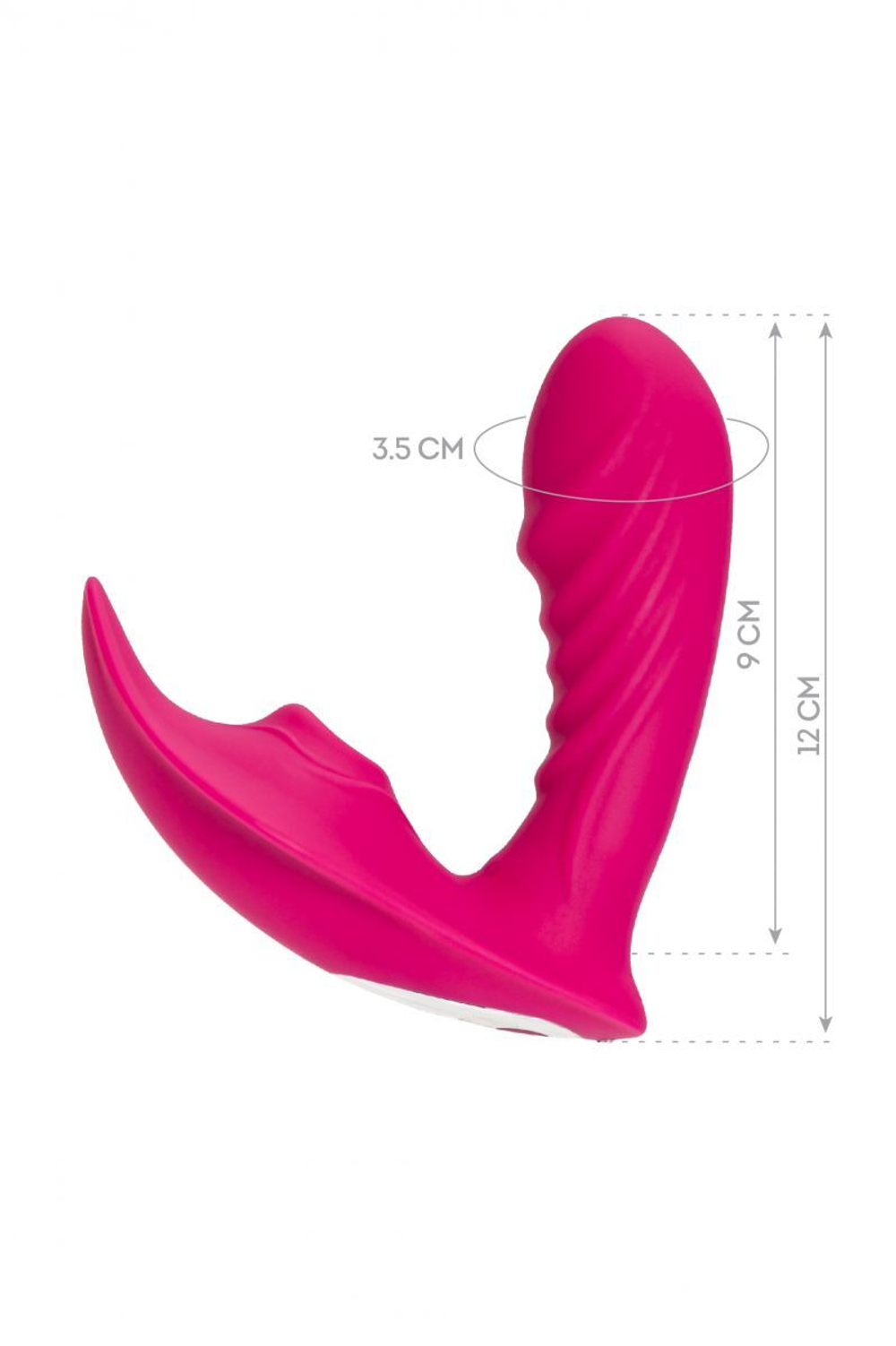 Ярко-розовый стимулятор точки G с вакуум-волновой стимуляцией Shani (Цвет: ярко-розовый)