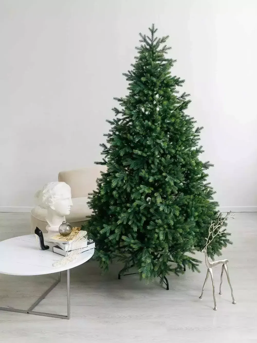 Ель искусственная «Брено» (Литая хвоя) от 1.8 до 2.4 м