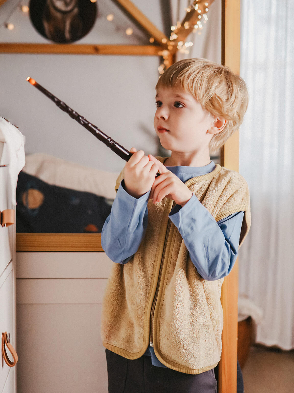 Жилет Mjölk Песочный