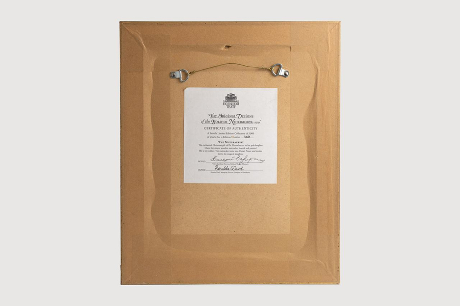 Лимитированная копия эскиза Василия Дьячкова «Щелкунчик, принц» из балета «Щелкунчик» 1919 года»