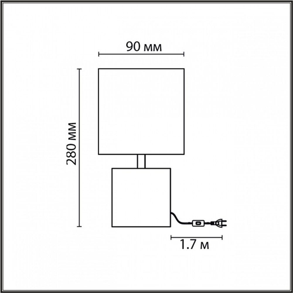 Настольная лампа декоративная Lumion Tuala 8144/1Т