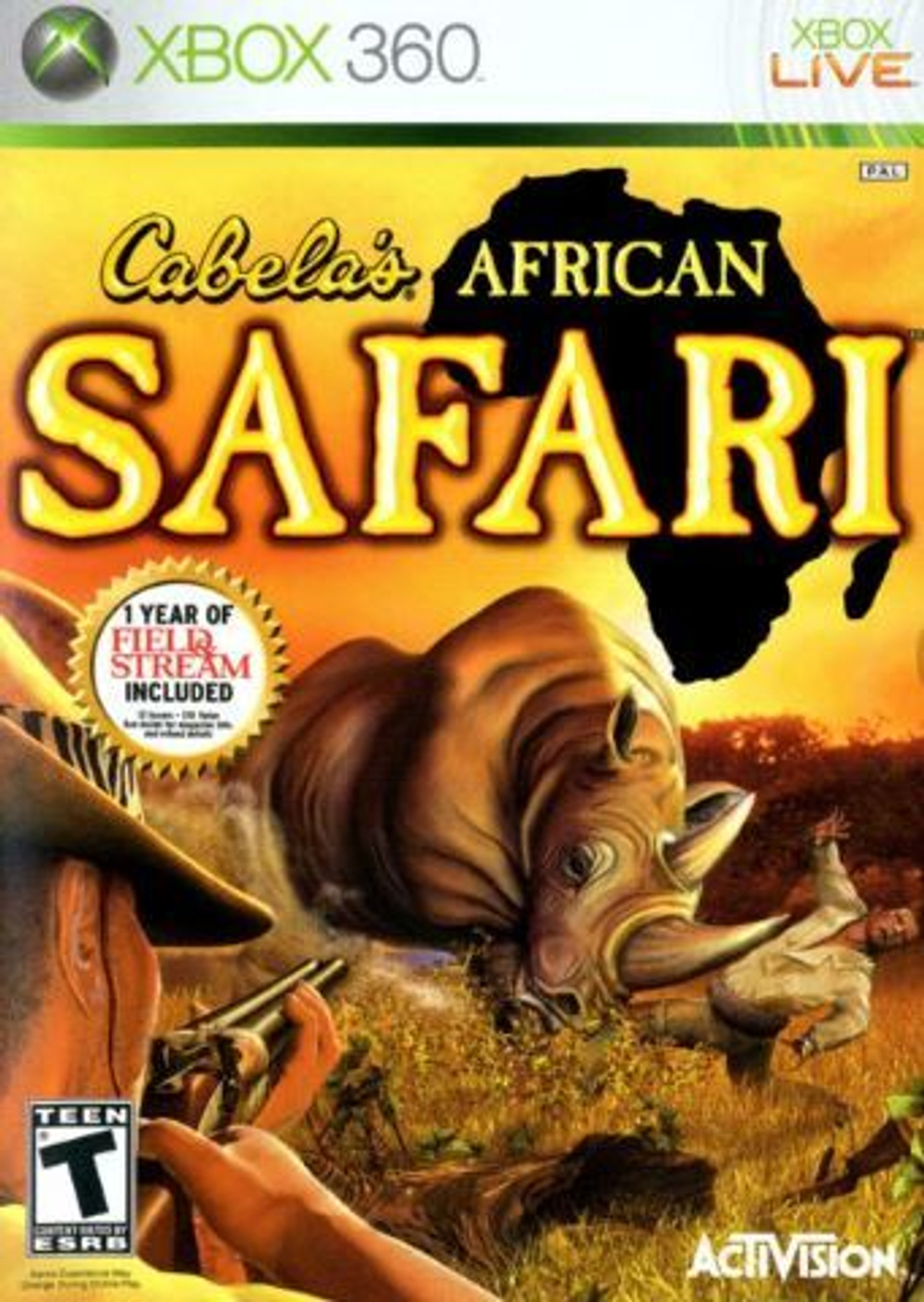 Cabelas Survival African Safari  (X360) Б/У