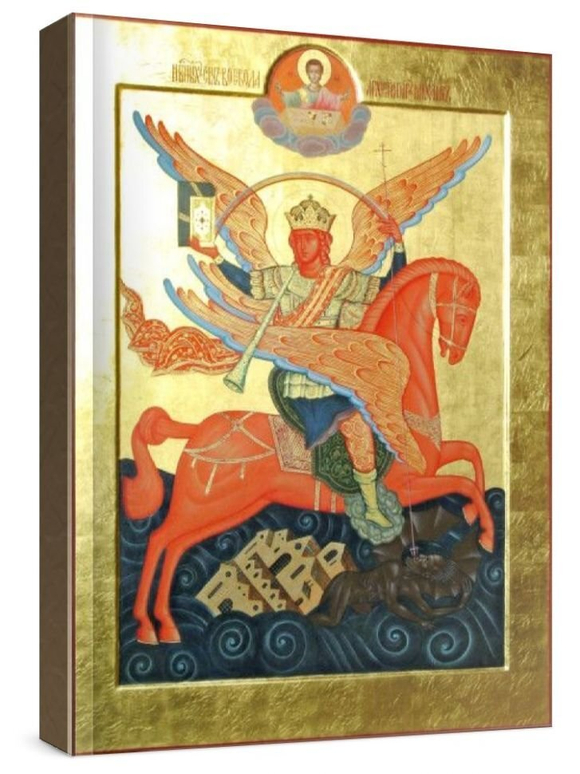 Михаил Архангел (рукописная икона)