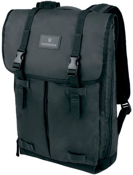 Рюкзак Victorinox Altmont 3.0 Flapover Backpack 15,6'', черный, 30x10x43 см, 13 л