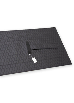 Жайнамаз черный (принт 214-02) размер 67х110 Adili