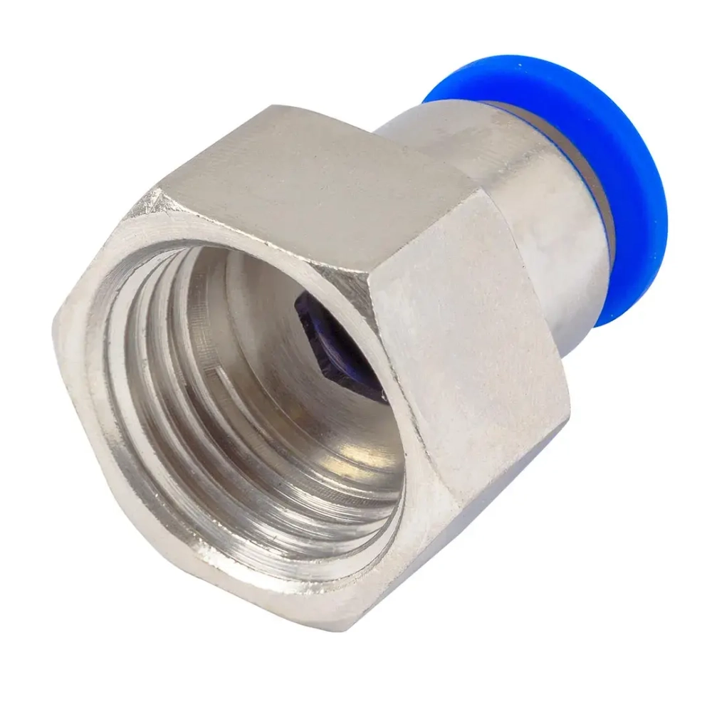 Фитинг для пластиковых трубок 10мм с внутренней резьбой 1/2'' Forsage F-SPCF10-04