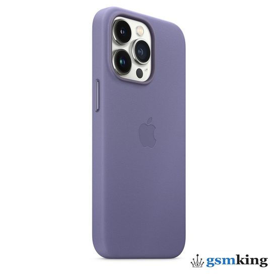 Apple Leather Case with MagSafe iPhone 13 Pro Wisteria «Сиреневая глициния» MM1F3ZE/A