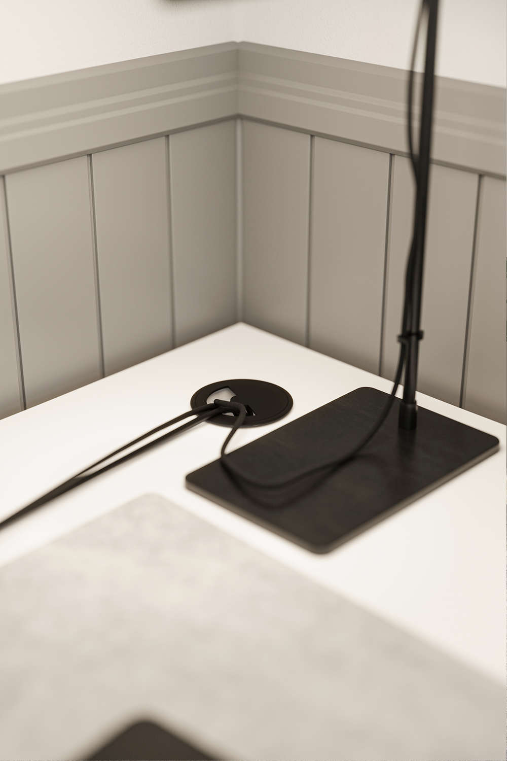 Угловой письменный стол ODIN 140х150 - белый