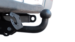 Фаркоп Nissan Navara D40 2005-2015 (только со ступенчатым бампером), условно-съемный,(без электрики) Трейлер.7740