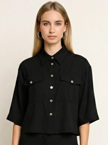 Рубашка укороченная для парикмахера